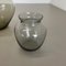 Vases Turmalin Vintage par Wilhelm Wagenfeld pour WMF, Allemagne, 1960s, Set de 3 13