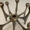 Mid-Century Brutalist Bronze Candleholder by Michael Harjes, Germany, 1960s, Image 11