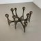Mid-Century Brutalist Bronze Candleholder by Michael Harjes, Germany, 1960s 4