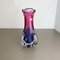 Vintage Pink & Purple Hand Blown Crystal Glass Vase from Joska, Germany, 1970 2
