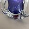 Vintage Pink & Purple Hand Blown Crystal Glass Vase from Joska, Germany, 1970 7