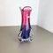 Vintage Pink & Purple Hand Blown Crystal Glass Vase from Joska, Germany, 1970 3