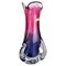 Vintage Pink & Purple Hand Blown Crystal Glass Vase from Joska, Germany, 1970 1