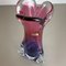 Vintage Pink & Purple Hand Blown Crystal Glass Vase from Joska, Germany, 1970 12