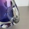 Vintage Pink & Purple Hand Blown Crystal Glass Vase from Joska, Germany, 1970 17