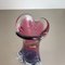 Vintage Pink & Purple Hand Blown Crystal Glass Vase from Joska, Germany, 1970 8