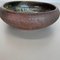 Ceramic Studio Pottery Bowl Shell Element by Gerhard Liebenthron, Germany, 1970s, Image 12