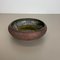 Ceramic Studio Pottery Bowl Shell Element by Gerhard Liebenthron, Germany, 1970s 15