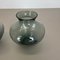 Vintage Turmaline Heart Vases by Wilhelm Wagenfeld for WMF, 1960s, Set of 2, Image 8