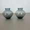 Vintage Turmaline Heart Vases by Wilhelm Wagenfeld for WMF, 1960s, Set of 2 4