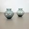 Vintage Turmaline Heart Vases by Wilhelm Wagenfeld for WMF, 1960s, Set of 2 2