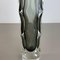 Large Mandruzzato Faceted Glass Sommerso Vase, Murano, Italy 6