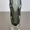 Large Mandruzzato Faceted Glass Sommerso Vase, Murano, Italy, Image 6