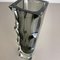 Large Mandruzzato Faceted Glass Sommerso Vase, Murano, Italy, Image 13