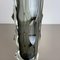Large Mandruzzato Faceted Glass Sommerso Vase, Murano, Italy 12