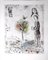 Marc Chagall, Celui qui dit les choses sans rien dire III, 1976, Original Etching, Image 5