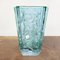 Italian Art Deco Green-Blue Alexandrite Glass Vase with Female Figure, 1900s, Image 4