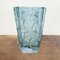 Italian Art Deco Green-Blue Alexandrite Glass Vase with Female Figure, 1900s 5