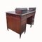 Viktorianischer Mahagoni Leder Schreibtisch 3