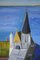 Andrew Stewart, Église St Ives, Cornouailles, Huile sur Panneau 1