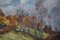 Bob Vigg, paisaje, óleo sobre tabla, años 50, enmarcado, Imagen 4
