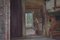 Interno con camino, XIX secolo, Olio su tela, con cornice, Immagine 5