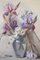 Beppe Grimani, Still Life of Flowers, Oil on Canvas, Framed 1