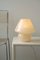 Gelbe Vintage Murano Pilz Tischlampe 4