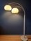 Vintage Space Age White Double Arc Mushroom Floor Lamp from Dijkstra Lampen, Image 6