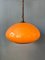 Vintage Mid-Century Modern Retro Space Age Mushroom Deckenlampe, 1970er 1