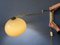 Vintage Mid-Century Space Age Dijkstra Mushroom Wall Lamp 5