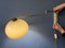 Vintage Mid-Century Space Age Dijkstra Mushroom Wandlampe 5