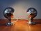 Vintage Space Age Eclipse Eyeball Table Lamps, Set of 2 6