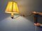 Vintage Mid-Century Wandlampe aus Holz 3