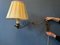 Vintage Mid-Century Wandlampe aus Holz 1