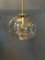 Vintage Mid-Century Vintage Glas Lampe von Doria Leuchten 1