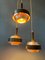 Lampe Cascade Mid-Century Moderne de Lakro Amstelveen 3