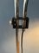 Lámpara de pie era espacial Mid-Century en negro de Dijkstra, Imagen 8