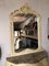 Finish Ivory Marble Top Console Table with Mirror, Image 4
