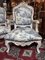Carved and Distressed Armchairs, Set of 2, Image 3