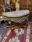 Large Carved Gilt Marble Top Console Table 1