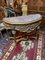 Large Carved Gilt Marble Top Console Table, Image 1