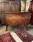 Old French Marble Top Bombe Chest of Drawers 1