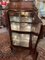 French Style Marble Top Commode with Marquetry Inlay Side Cabinet, Image 4