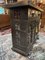 Antique Carved Oak Side Cabinet 5