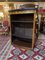 Sheraton Style Wooden Inlay Bow Front Bookcase 1