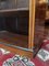 Sheraton Style Wooden Inlay Bow Front Bookcase 2