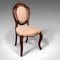 Antique English Victorian Spoon Back Dining Chairs, 1840s, Set of 4 2