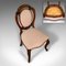 Antique English Victorian Spoon Back Dining Chairs, 1840s, Set of 4, Image 8