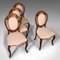 Antique English Victorian Spoon Back Dining Chairs, 1840s, Set of 4, Image 7